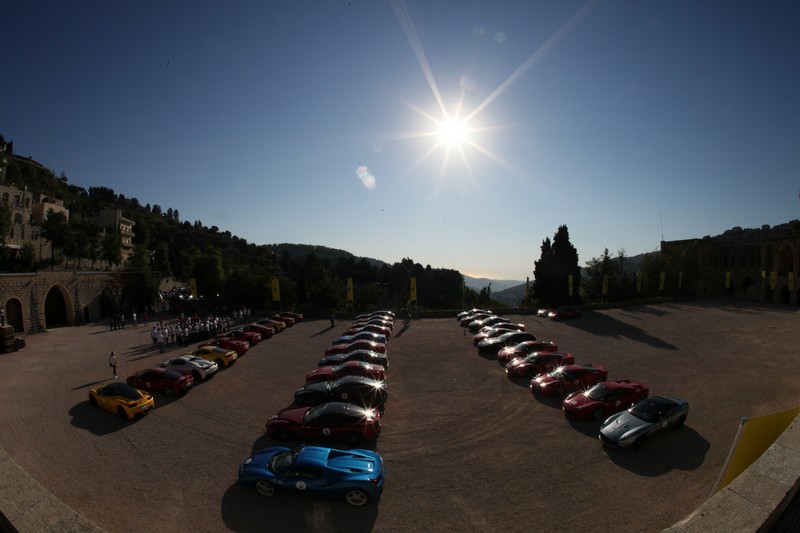 Ferrari Panorama Lebanon 2016 Ride